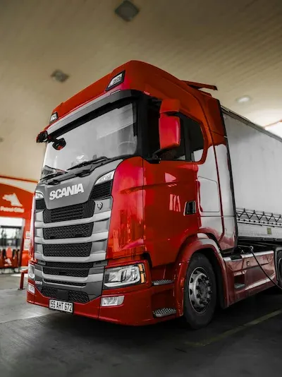 Nettoyage extérieur d'un camion