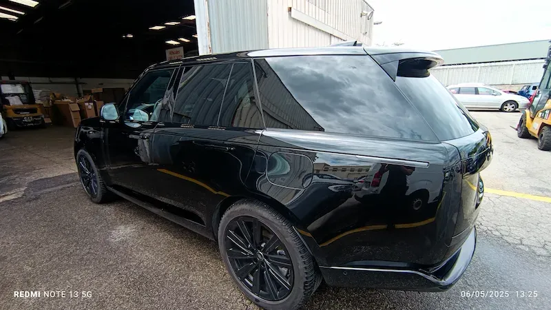Extérieur Range Rover après polissage